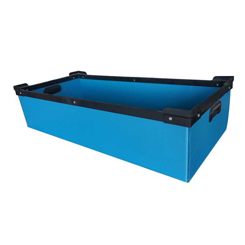 中空板底部折疊式周轉箱